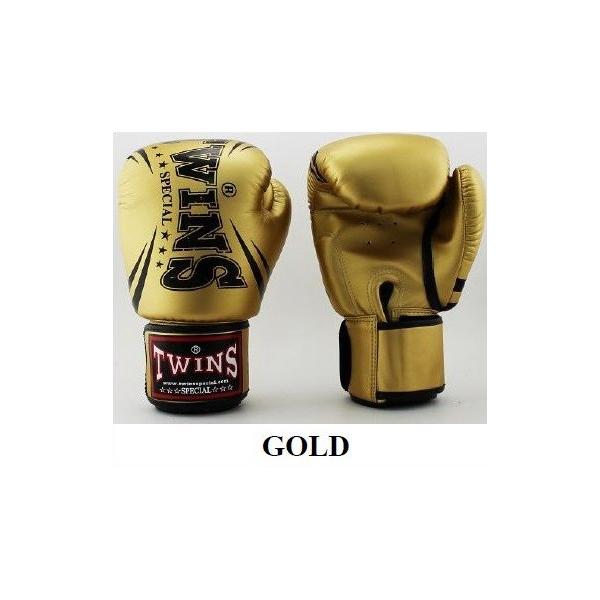 TWINS ツインズ グローブ PU ゴールド 金 16オンス 16oz : シープ