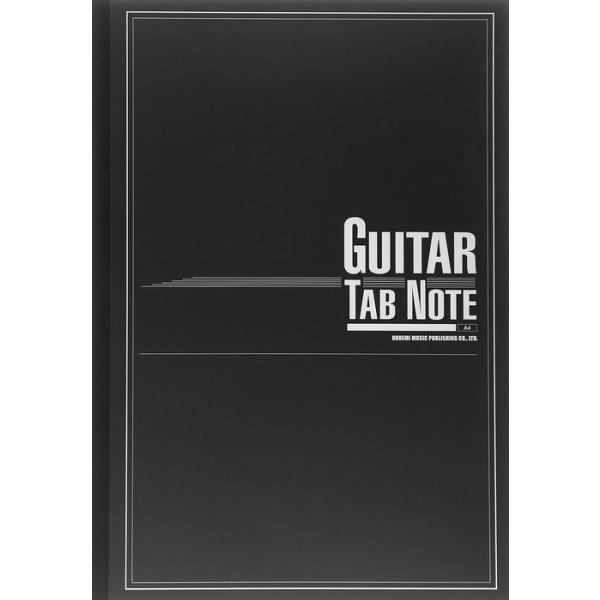 【2冊セット】 ギター・タブ・ノート A4 五線譜・TAB譜付 ギタリスト バンド DTM 音楽 制作 作曲 ドレミ楽譜出版社 [02] 〔メール便対象〕