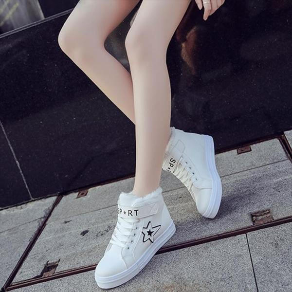 スニーカー レディース ハイカット ミドルカットスニーカー 裏起毛 暖かい あったか 防寒 ボア 厚底シューズ 送料無料 Buyee Buyee Japanese Proxy Service Buy From Japan Bot Online