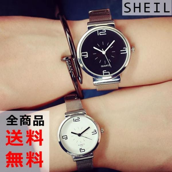 腕時計 シルバー おしゃれ 可愛い レディース アナログ シンプル 38mm 30mm ペアウォッチ カップル きれいめ 送料無料 Buyee Servis Zakupok Tretim Licom Buyee Pokupajte Iz Yaponii