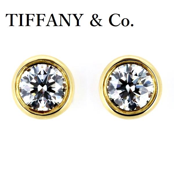 TIFFANY&Co ティファニー ダイヤモンド ピアス バイザヤード TIFFANY&Co.（ティファニー） バイザヤード ダイヤモンド ピアス 4.8mm