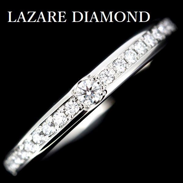 ラザール ダイヤモンド 0.14ct リング Pt950 8号 : grgbrdebd : 株式 