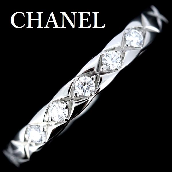 CHANEL（シャネル） ココクラッシュ ダイヤモンド 5P リング Pt950