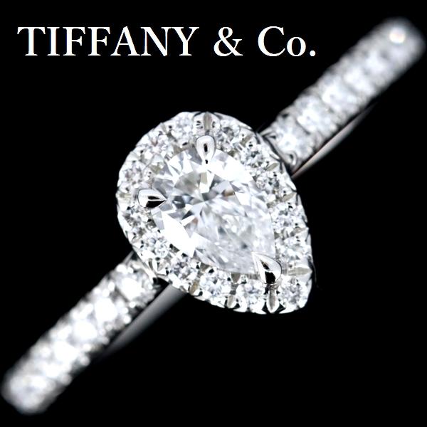 TIFFANY&Co.（ティファニー） ソレスト ペアシェイプ 0.22ct D-VVS1 