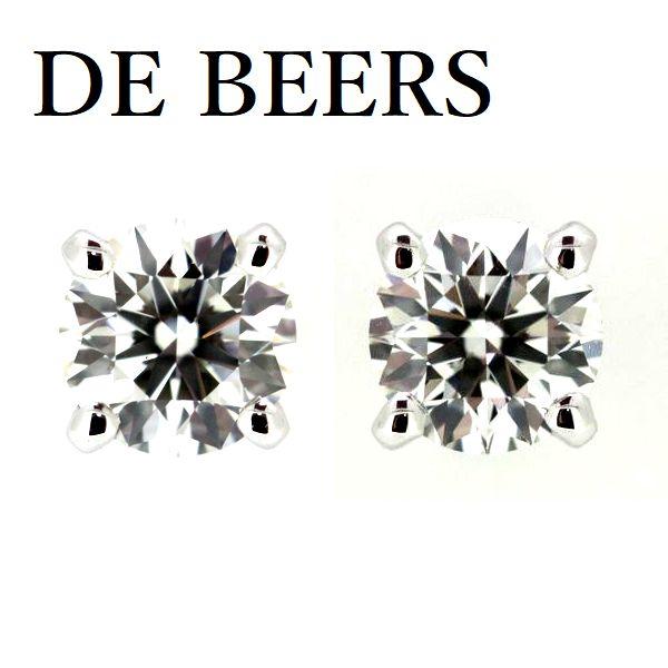 DE BEERS デビアス ダイヤモンド プラチナ ピアス Pt950 : 株式会社  