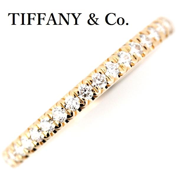 ティファニー ソレスト ダイヤモンド バンドリング 20P K18PG 6.5号 TIFFANY&Co.（ティファニー） ソレスト ダイヤモンド バンド リング