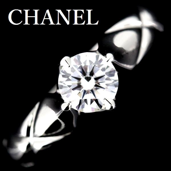 CHANEL（シャネル） マトラッセ ダイヤモンド 0.45ct F-VVS2-VG リング