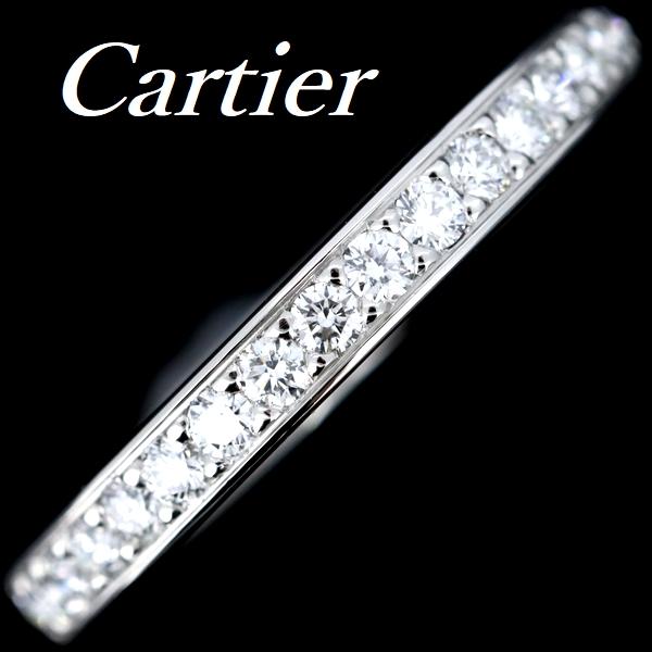 Cartier（カルティエ） ハーフエタニティ ダイヤモンド リング Pt950