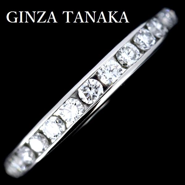 田中貴金属ジュエリー GINZA TANAKA ダイヤモンド 0.41ct リング Pt950