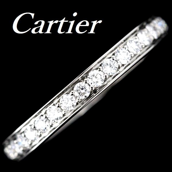 Cartier（カルティエ） フルエタニティー ダイヤモンド リング Pt950 