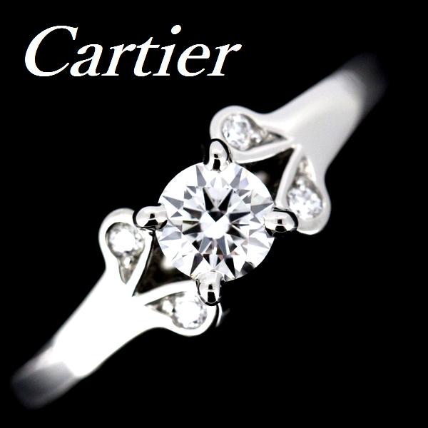 Cartier カルティエ バレリーナリング ダイヤ 49サイズ PG Cartier（カルティエ） バレリーナ ダイヤモンド 0.26ct E-VS1-3EX