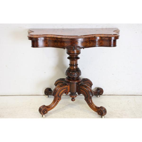 L3705-220 英国アンティーク ヴィクトリアン ゲームテーブル テーブル