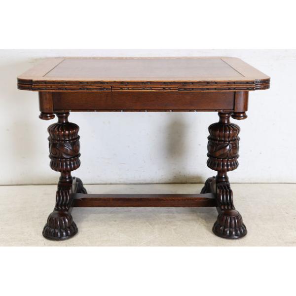 ドローリーフテーブル　英国アンティーク　イギリス Lloyd's Antiques Real Antique Drawleaf Table / ロイズ