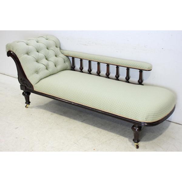 最大12 Offクーポン カウチソファ アンティーク イギリス ビンテージ マホガニー 家具 開梱設置 無料