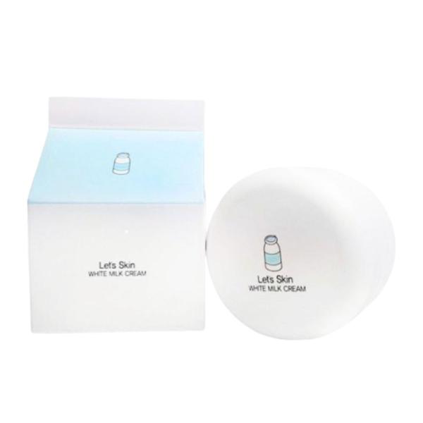 レッツスキン ホワイトミルククリーム ウユクリーム 韓国コスメ Let's Skin ダーマル DERMAL スキンケア 牛乳クリーム