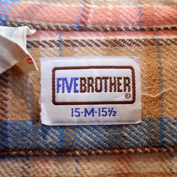 アメリカ古着 Usa製 70s Five Brothers ヘビーネルシャツ メンズ レディース共用 Buyee Buyee Japanese Proxy Service Buy From Japan Bot Online