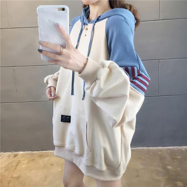 大きいサイズ レディース 体型カバー 韓国 ファッション パーカー トップス トレーナー 送料無料 G Shiawase Clothes 通販 Yahoo ショッピング