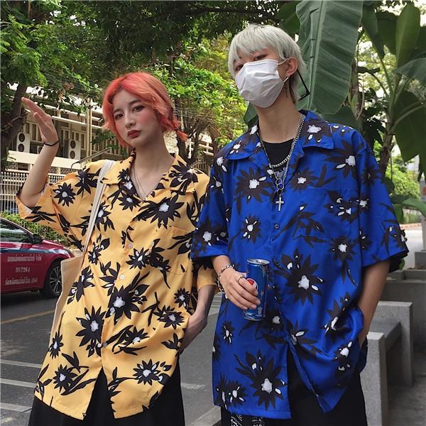 原宿系 ヴィンテージ カジュアル レディースファッション 半袖 シャツ ブラウス カラフル 派手 送料無料 Ok2511 Shiawase Clothes 通販 Yahoo ショッピング