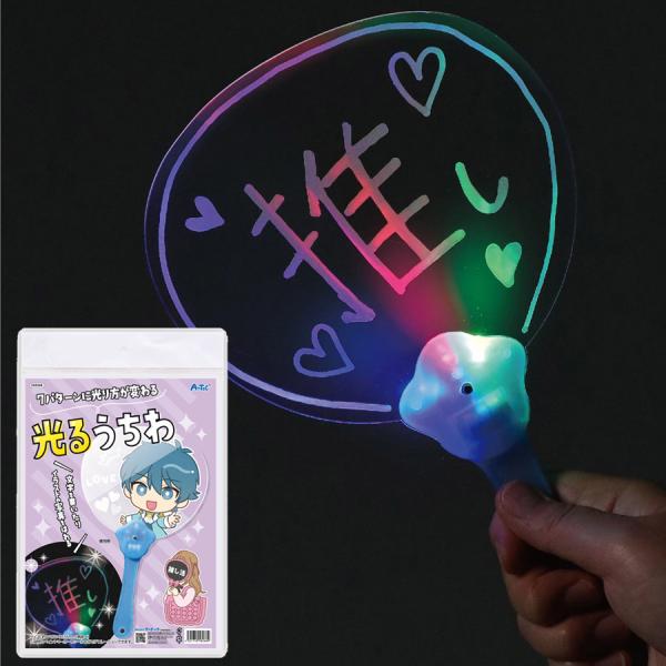 ライブやコンサートに必需品の応援うちわ。ニードルで透明板をひっかき、イラストやメッセージを描いて仕上げます。「指ハートして」「ウィンクして」など推しのアイドルに届けたいメッセージや、野球・サッカーなどのスポーツ観戦用に、好きな選手の名前や背...