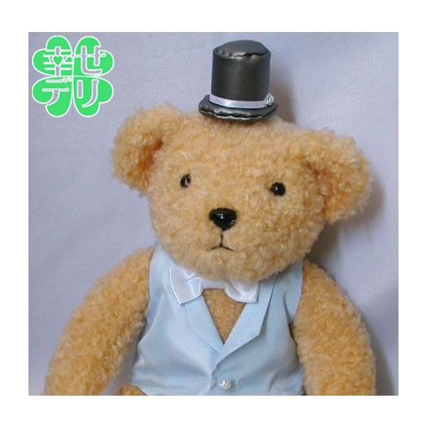 お好みのウェルカムドールやお気に入りのぬいぐるみに、シルクハットをつけて、結婚式仕様におめかししてみませんか？サイズオーダーできるので、お家のぬいぐるみに合わせられるのが嬉しい☆●選択項目にて、サイズ選択をお願いいたします。【内容】ハット1...