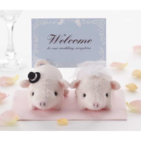 ミニミニとんちゃん ウェルカムドール完成品 ピンク ぶた ぬいぐるみ