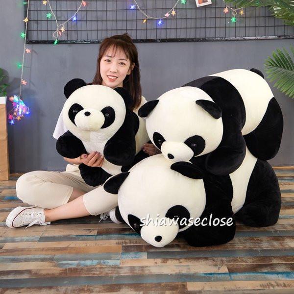パンダぬいぐるみ動物 抱きまくら 縫い包み 可愛い もこもこ 抱き枕 ぬいぐるみ 添い寝枕 子供の日 彼女 誕生日 プレゼント イベント景品 21kabz3 しあわせクローゼット 通販 Yahoo ショッピング