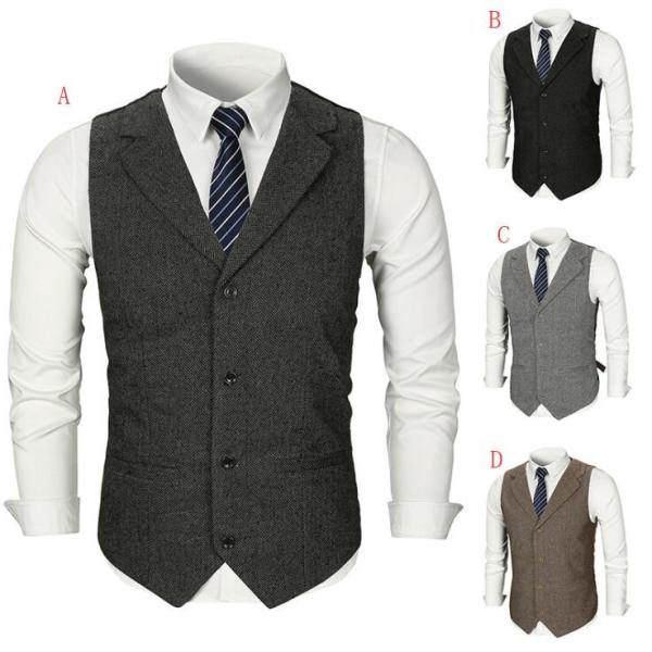 3色 メンズベスト ジレ スーツベスト チョッキ フォーマルベスト 紳士服 フォーマル ビジネス 結婚式 二次会 Nmx9 しあわせクローゼット 通販 Yahoo ショッピング