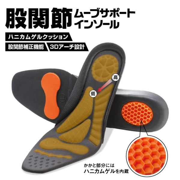 股関節ムーブ Amazon.co.jp: 股関節ムーブサポートインソール (Mサイズ： 23.5
