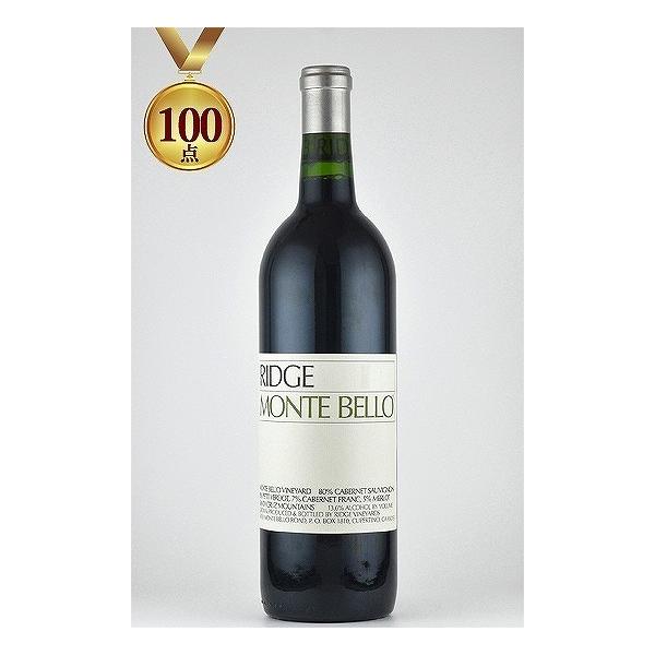 リッジカリフォルニアサンタクルーズマウンテンズ2002 年赤ワイン