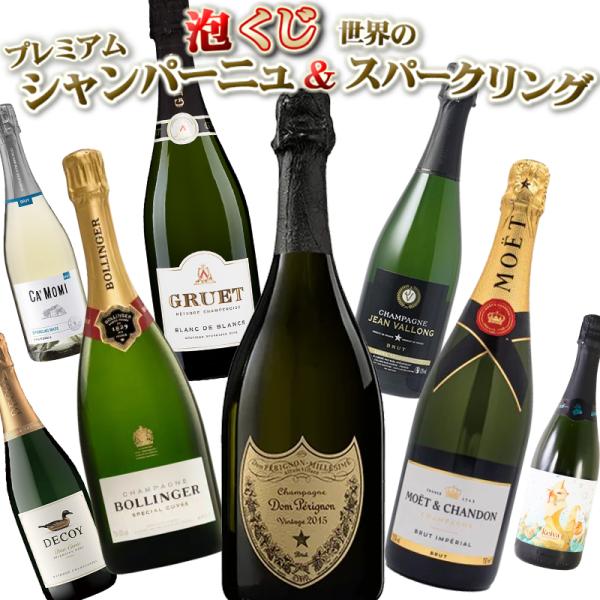 [Release date: July 19, 2024]どのワインが当たるかは、届いてからのお楽しみ♪プレミアムシャンパーニュを狙え！