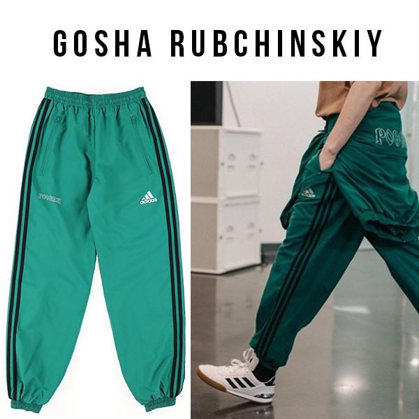 Mサイズ 新品!! Gosha Rubchinskiy adidas Woven Pants グリーン【正規品】ゴーシャラブチンスキー アディダス  パンツ G013P104