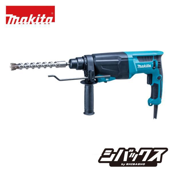 穴あけスピードと耐久性を両立■26mmハンマドリル■3モード切替(回転+打撃/打撃/回転)■ハツリ可能■正逆転切り替えレバー付■ロックボタン■無段変速スイッチ■トルクリミッタ