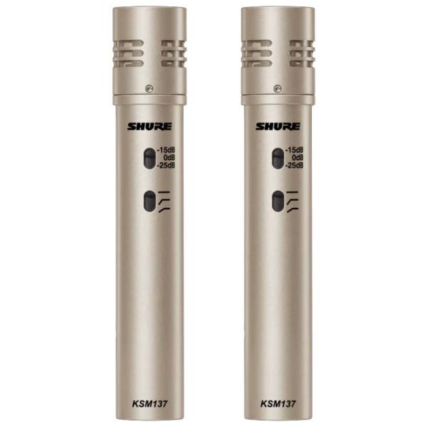SHURE KSM137/SL Stereo (シュアー)(コンデンサーマイク)(単一指向性)