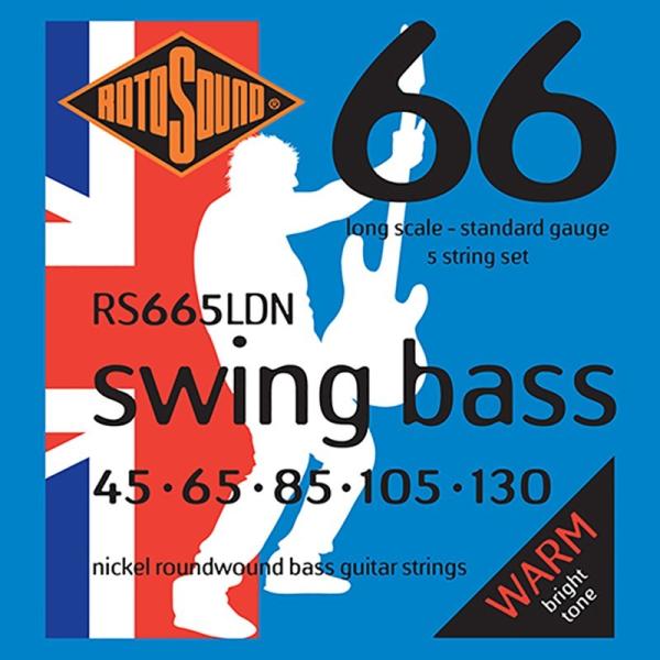 ROTO SOUND RS665LDN Swing Bassfround wound Nickel