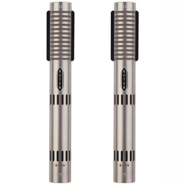 R-122V Vacuum Tube Ribbon Microphone Stereo Matched Pair