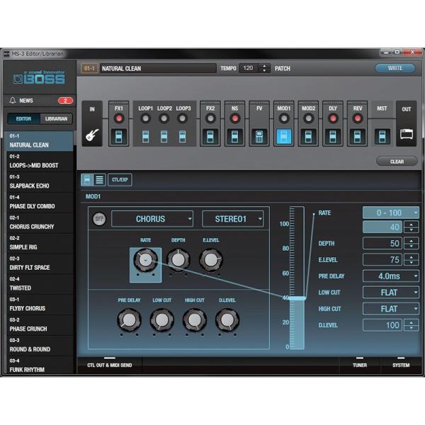 Tm6BOSS MS-3 マルチエフェクトスイッチャー BOSS MS-3 Multi Effects Switcher マルチエフェクター
