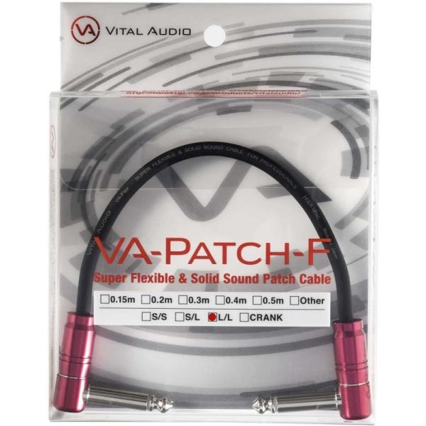 VitalAudio VA-Patch-F -Super Flexible &amp; Solid Sound Patch Cable- [0.15m L/L]
