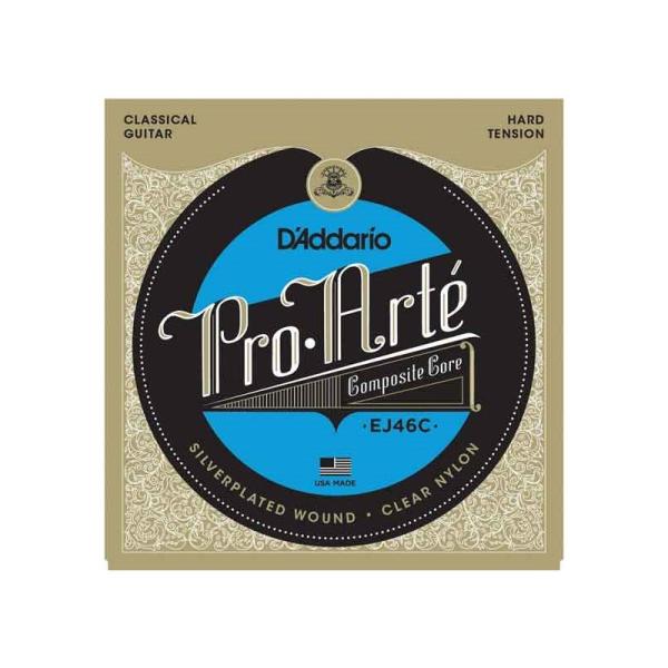 DfAddario Pro-Arte Composite Classical Guitar Nylon Strings [EJ46C Hard Tension] __I
