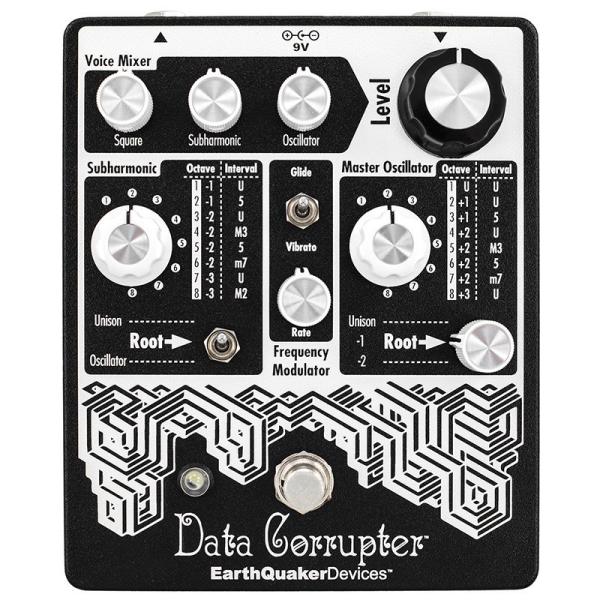 EarthQuaker Devices Data Corrupter Mod Mono PLL Harmonizer（ギターシンセサイザー）LEQD
