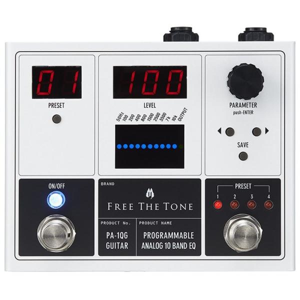 Free The Tone PA-1QG [PROGRAMMABLE ANALOG 10 BAND EQ]（フリーザトーン）イコライザー
