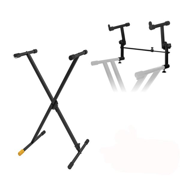 HERCULES KS100B+KST301�y2�i�L�[�{�[�h�X�^���h�Z�b�g�z�y�p�[�c�𕪉����ăR���p�N�g�ɏo����X�^�X�^���h�E�V���O���z