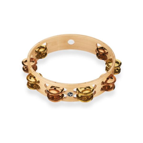 LP LP380B-BB [Pro Double Row Tambourine 10 - Brass/Bronze Hybrid]�y�����񂹕i�z