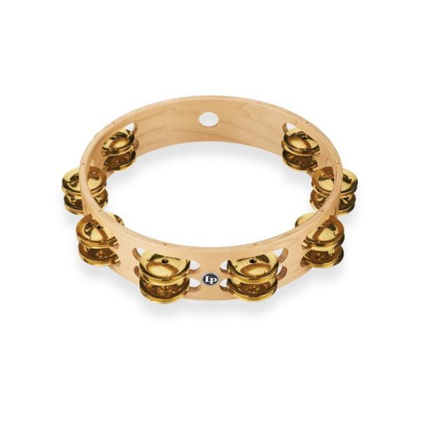 LP LP380B-BR [Pro Double Row Tambourine 10 - Brass]�y�����񂹕i�z