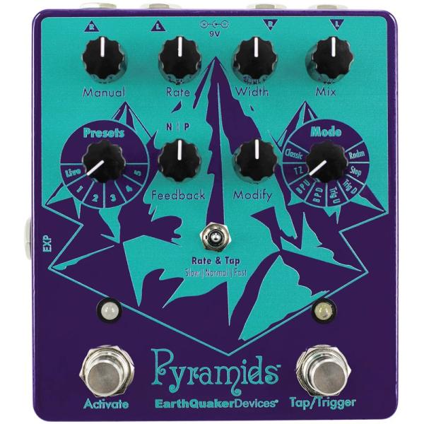 EarthQuaker Devices 【WEB限定在庫処分セール】 Pyramids Stereo Flanging Device（フランジャー）LEQD