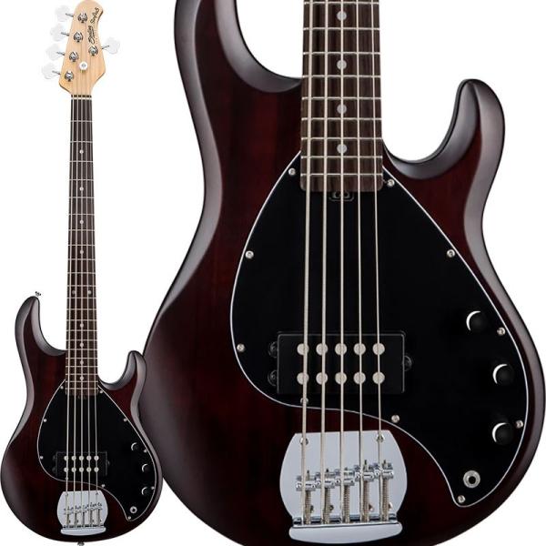 Sterling by MUSICMAN S.U.B. Series Ray5 (Walnut Stain/Rosewood)