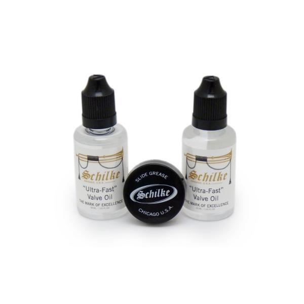 Schilke �V���L�[ / Ultra-Fast Valve Oil (2��) &amp; SLIDE GREASE (1��) �Z�b�g�@�y�Z�b�g����������!!�z