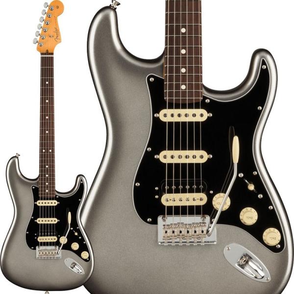 Fender USA American Professional II Stratocaster HSS (Mercury/Rosewood)
