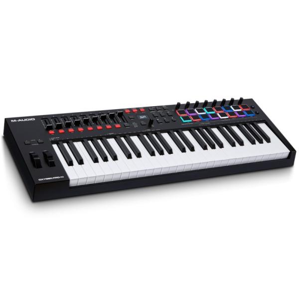 M-AUDIO Oxygen Pro 49(エムオーディオ)(USB・MIDIコントローラー)(49鍵)(オキシゲン)