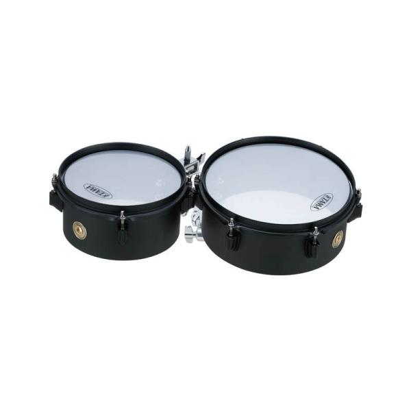 TAMA MT810STBK [Black Steel Mini-Tymps 8�{10]