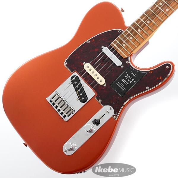 Player Plus Nashville Telecaster, Pau Ferro Fingerboard, Aged Candy Apple Red